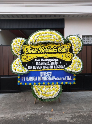 Papan Bunga Duka di Sorosutan