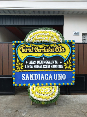 Papan Bunga Duka di Sorosutan
